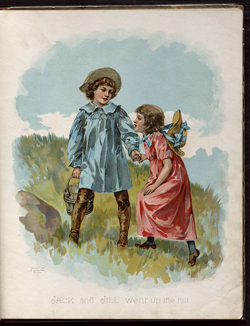 Ideal Mother Goose, c.1898. Content compilation © 2020, by the American Antiquarian Society. All rights reserved.
